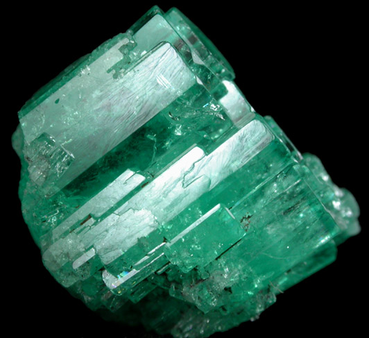 Beryl var. Emerald from Coscuez Mine, Vasquez-Yacop District, Boyac Department, Colombia