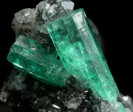 Beryl var. Emerald from Cunas Mine, Vasquez-Yacop District, Boyac Department, Colombia