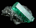 Beryl var. Emerald from Coscuez Mine, Vasquez-Yacop District, Boyac Department, Colombia