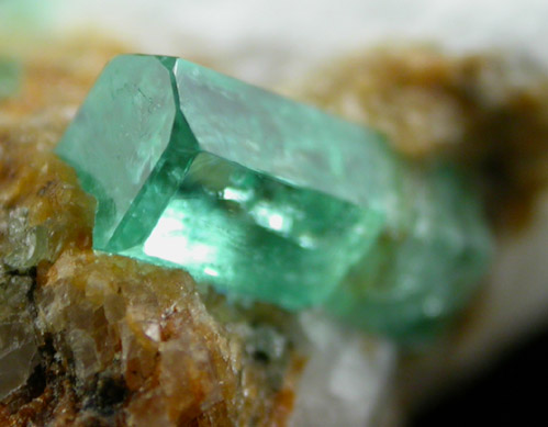 Beryl var. Emerald from Chivor Mine, Guavi-Guateque District, Boyac Department, Colombia