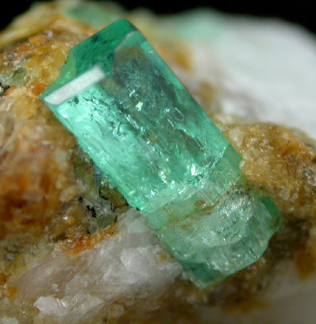 Beryl var. Emerald from Chivor Mine, Guavi-Guateque District, Boyac Department, Colombia