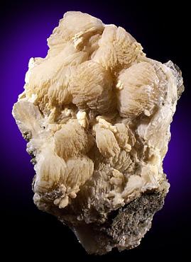 Stilbite and Aragonite from Upper New Street Quarry, Paterson, Passaic County, New Jersey