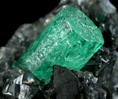 Beryl var. Emerald from Coscuez Mine, Vasquez-Yacop District, Boyac Department, Colombia