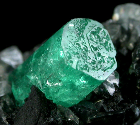 Beryl var. Emerald from Coscuez Mine, Vasquez-Yacop District, Boyac Department, Colombia