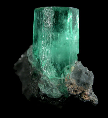 Beryl var. Emerald from Coscuez Mine, Vasquez-Yacop District, Boyac Department, Colombia