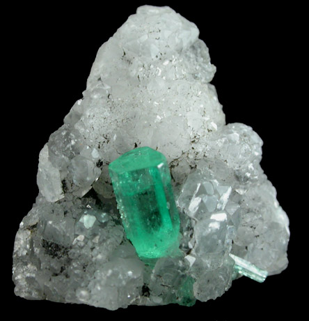 Beryl var. Emerald from Cunas Mine, Vasquez-Yacop District, Boyac Department, Colombia