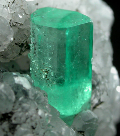 Beryl var. Emerald from Cunas Mine, Vasquez-Yacop District, Boyac Department, Colombia