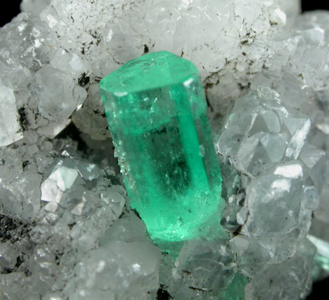 Beryl var. Emerald from Cunas Mine, Vasquez-Yacop District, Boyac Department, Colombia