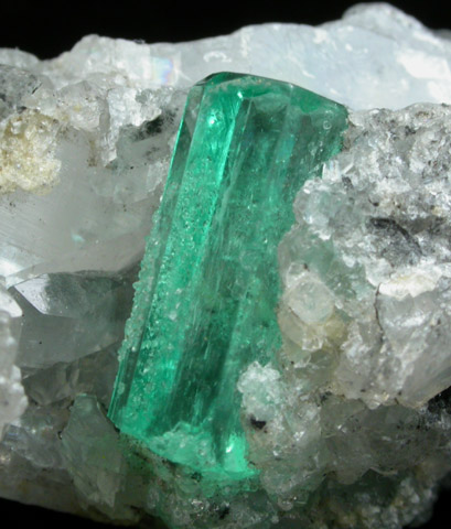 Beryl var. Emerald from Muzo Mine, Vasquez-Yacop District, Boyac Department, Colombia