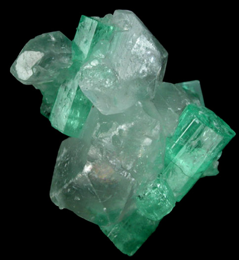 Beryl var. Emerald from Muzo Mine, Vasquez-Yacop District, Boyac Department, Colombia