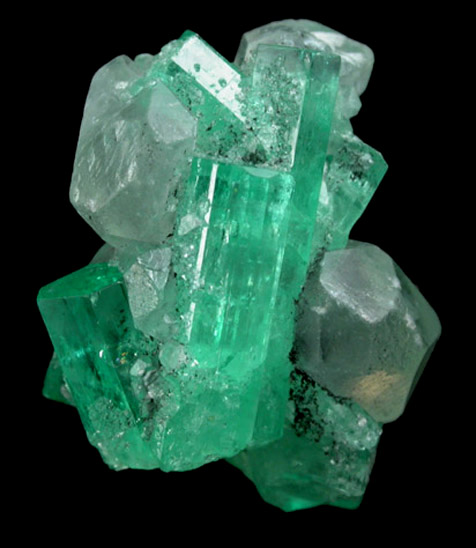 Beryl var. Emerald from Muzo Mine, Vasquez-Yacop District, Boyac Department, Colombia