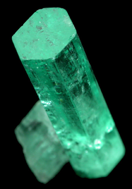 Beryl var. Emerald from Polveros Mine, Vasquez-Yacop District, Boyac Department, Colombia