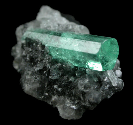 Beryl var. Emerald from Coscuez Mine, Vasquez-Yacop District, Boyac Department, Colombia