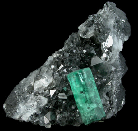 Beryl var. Emerald from Polveros Mine, Vasquez-Yacop District, Boyac Department, Colombia