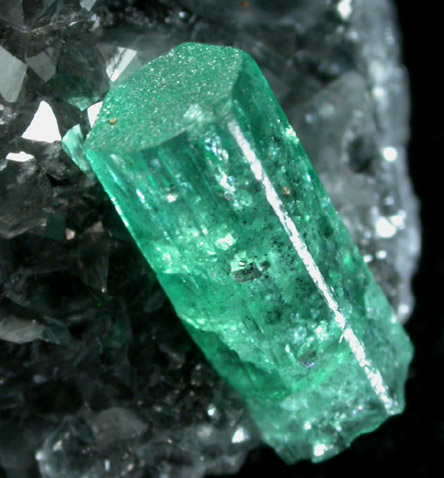 Beryl var. Emerald from Polveros Mine, Vasquez-Yacop District, Boyac Department, Colombia