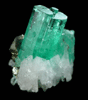 Beryl var. Emerald with Pyrite from Chivor Mine, Guavi-Guateque District, Boyac Department, Colombia