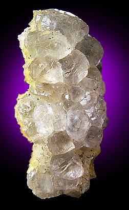 Fluorite with Quartz overgrowth from Ora Mine, Hansonburg District, 8.5 km south of Bingham, Socorro County, New Mexico