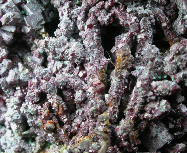 Cuprite and Copper from Bisbee, Warren District, Cochise County, Arizona