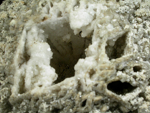 Datolite pseudomorphs after Anhydrite from Upper New Street Quarry, Paterson, Passaic County, New Jersey