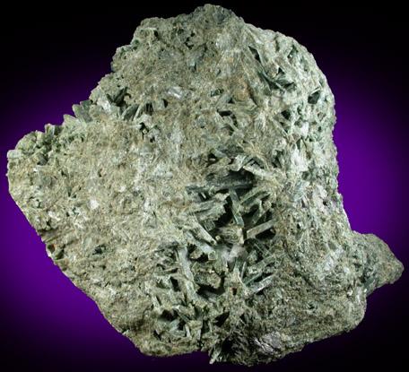 Diopside with Sphalerite from Goodall Farm Quarry, 600 meter Prospect, Sanford, York County, Maine