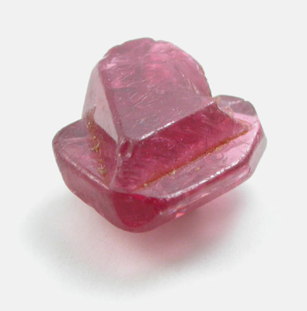 Spinel (twinned crystals) from Mogok District, 115 km NNE of Mandalay, Mandalay Division, Myanmar (Burma)