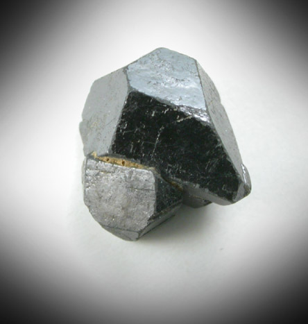 Uraninite from Swamp No. 1 Quarry (Trebilcock locality), Topsham, Sagadahoc County, Maine