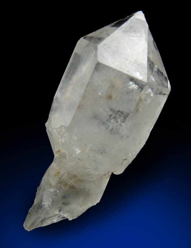 Quartz (scepter-growth) from Diamond Ledge, Noyes Mountain, Greenwood, Oxford County, Maine