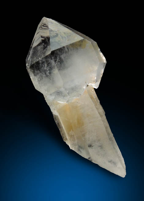 Quartz (scepter-growth) from Diamond Ledge, Noyes Mountain, Greenwood, Oxford County, Maine