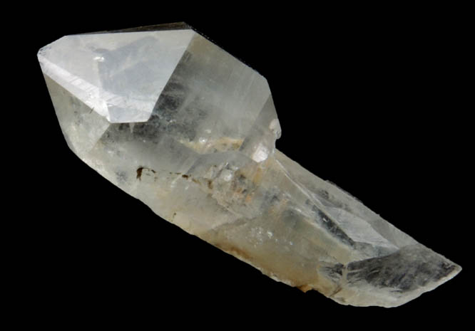 Quartz (scepter-growth) from Diamond Ledge, Noyes Mountain, Greenwood, Oxford County, Maine