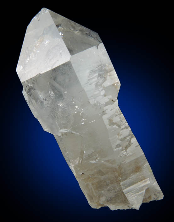 Quartz (scepter-growth) from Diamond Ledge, Noyes Mountain, Greenwood, Oxford County, Maine