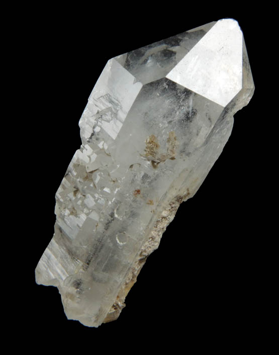 Quartz (scepter-growth) from Diamond Ledge, Noyes Mountain, Greenwood, Oxford County, Maine