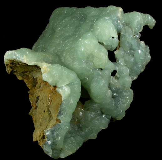 Prehnite from Prospect Park Quarry, Prospect Park, Passaic County, New Jersey