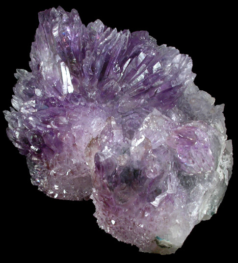 Quartz var. Amethyst from Castelinho Mine, near Frederico Westphalen, Alto Uruguai, Rio Grande do Sul, Brazil