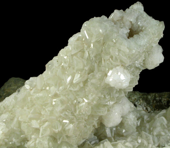 Datolite pseudomorph after Anhydrite with Analcime from Millington Quarry, Bernards Township, Somerset County, New Jersey