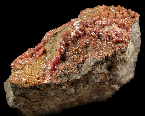 Vanadinite from J.C. Holmes Claim, Patagonia, Santa Cruz County, Arizona