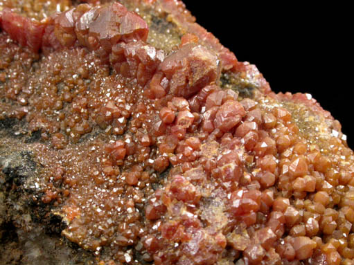 Vanadinite from J.C. Holmes Claim, Patagonia, Santa Cruz County, Arizona