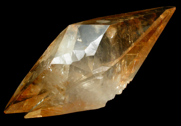 Calcite (twinned crystals) from Elmwood Mine, Carthage, Smith County, Tennessee