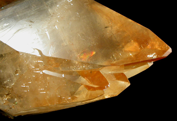 Calcite (twinned crystals) from Elmwood Mine, Carthage, Smith County, Tennessee