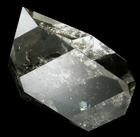 Quartz var. Herkimer Diamond from Herkimer Diamond Mines, Middleville, Herkimer County, New York