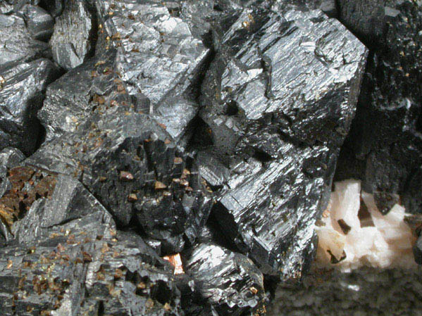 Sphalerite with Chalcopyrite on Dolomite from Tri-State Lead-Zinc Mining District, Picher, Ottawa County, Oklahoma