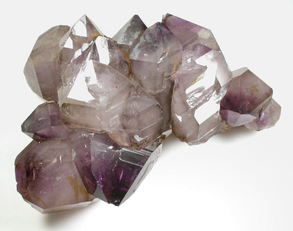 Quartz var. Amethyst Quartz from Reel Mine, Iron Station, Lincoln County, North Carolina