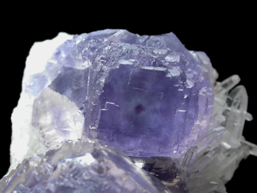 Fluorite on Quartz from Sweet Home Mine, Buckskin Gulch, Alma District, Park County, Colorado