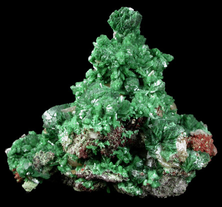 Adamite var. Cuproadamite from Tsumeb Mine, Otavi-Bergland District, Oshikoto, Namibia