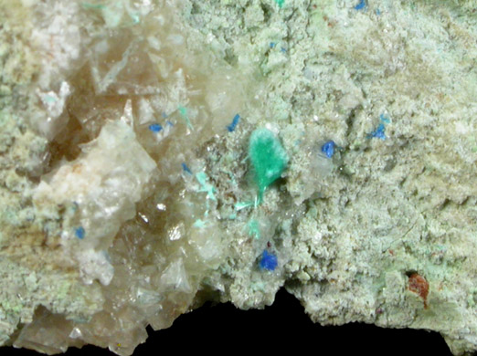 Gilalite, Kinoite, Apophyllite from Christmas Mine, Banner District, Gila County, Arizona (Type Locality for Gilalite)