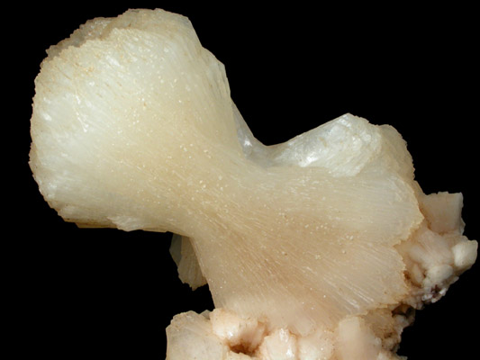 Stilbite-Ca on Heulandite-Ca from Jalgaon, Maharashtra, India