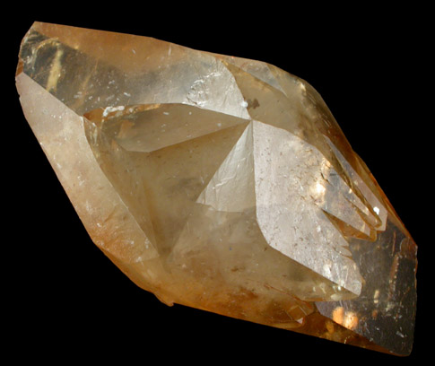 Calcite (twinned crystals) from Elmwood Mine, Carthage, Smith County, Tennessee