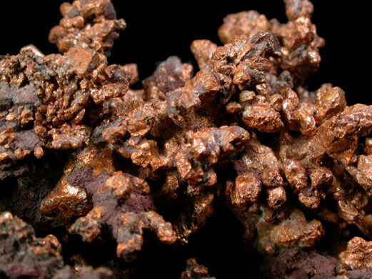 Copper from Copper Queen Mine, Bisbee, Warren District, Cochise County, Arizona