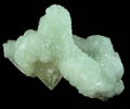 Prehnite pseudomorphs after Glauberite with Calcite from Fanwood Quarry (Weldon Quarry), Watchung, Somerset County, New Jersey