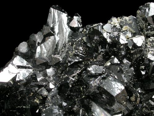 Cassiterite with Quartz and Siderite from Centro Minero Viloco, 5.5 km NE of Araca, Loyza Province, La Paz Department, Bolivia