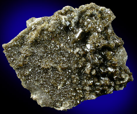 Vesuvianite from Bellecombe, Valle d'Aosta, Italy